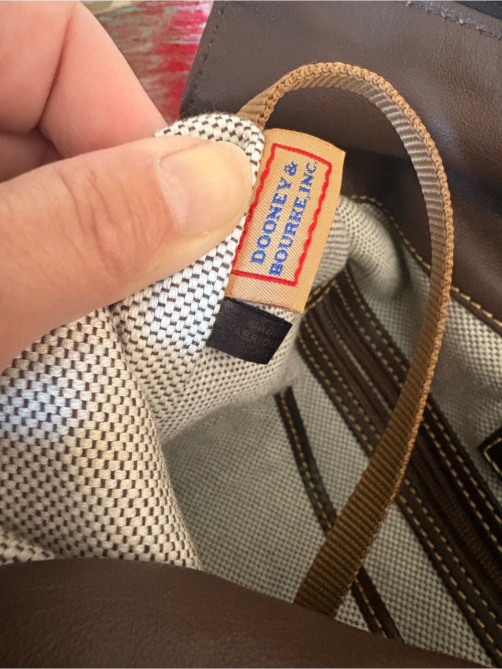 Dooney & Bourke Inspired Snake-Print Hobo Bag in Beige and Brown - Picture 6 of 8